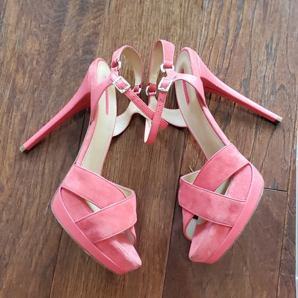 NWT Pink Long Cham Heels for woman - Picture 6 of 6
